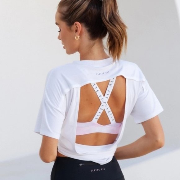 Hello Molly Tops - FLASH SALE NWT Hello Molly Elette Fit Open Back Tee